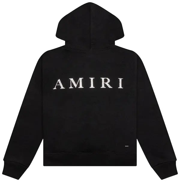 Amiri Crystal Embellished Ma Hoodie 'Black'