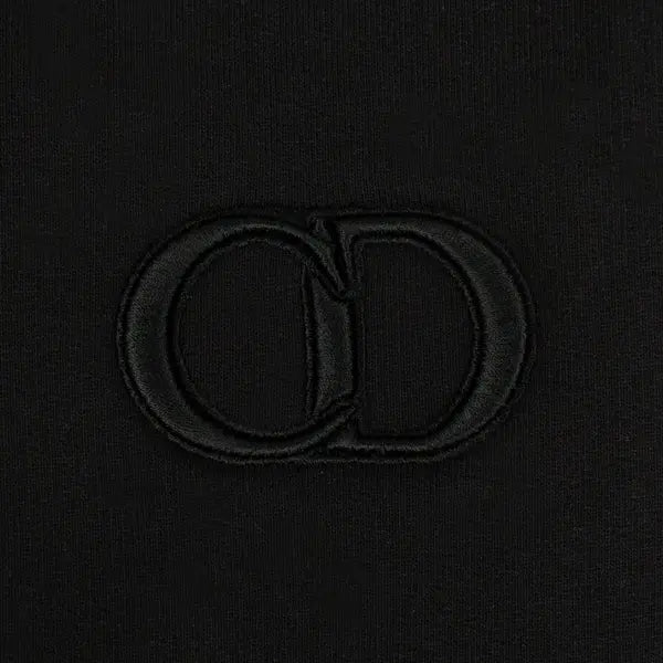 Dior CD Embroidered Hoodie - Core Collection 'Black'
