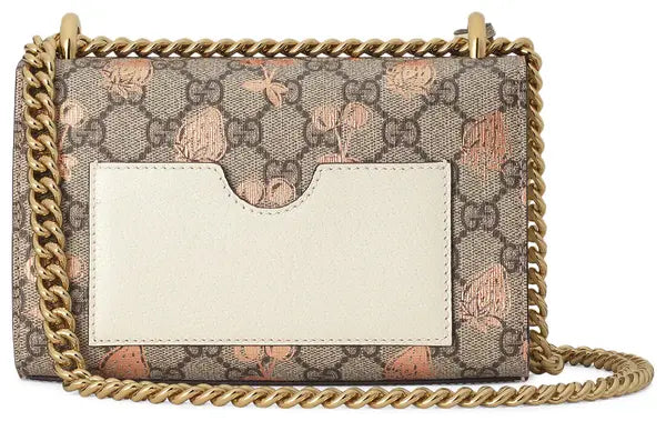 Gucci Padlock Small Berry Shoulder Bag 'TanWhite'