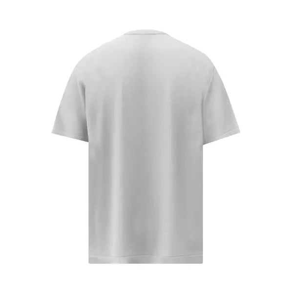Burberry Label Appliqué Cotton Oversized T-Shirt 'White/Beige'