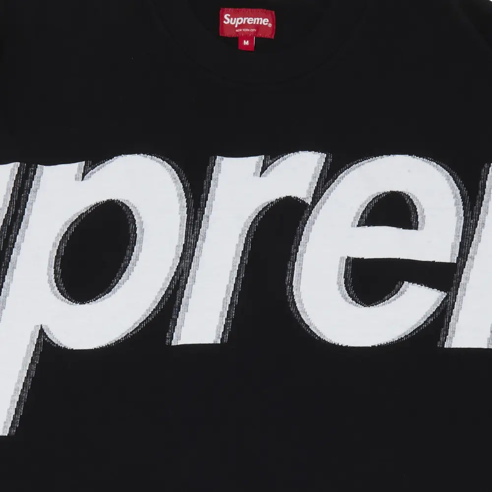 Supreme Intarsia Short-Sleeve Top 'Black'