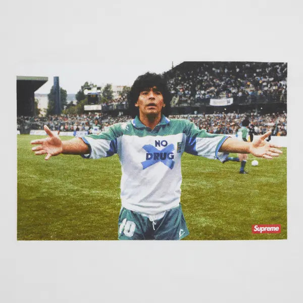 Supreme Maradona Tee 'White'