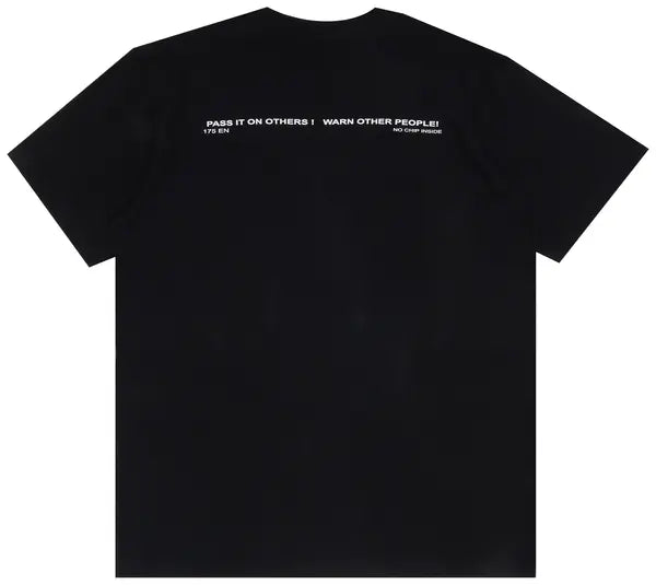 Supreme Warning Tee 'Black'